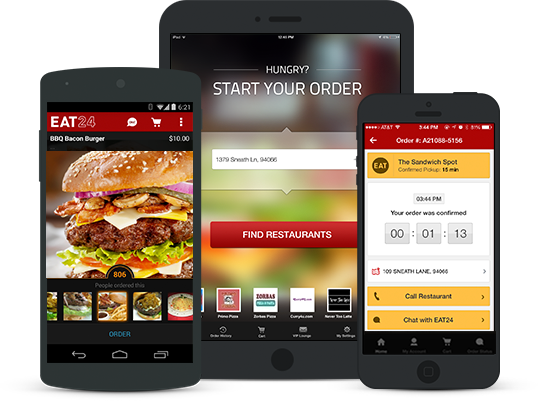 An image displaying online based ordering systems.