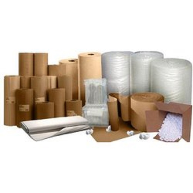 A variety of packing supplies.